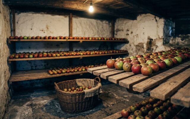 Äpfel lagern wie früher – warum sie allein stehen müssen