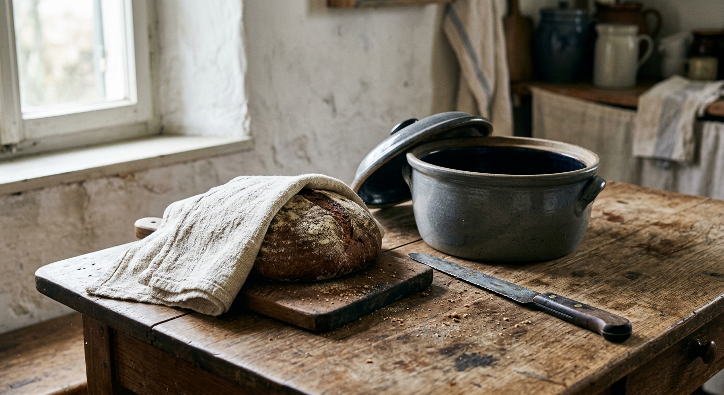 Brot frisch halten ohne Gefriertruhe – so machte es Oma