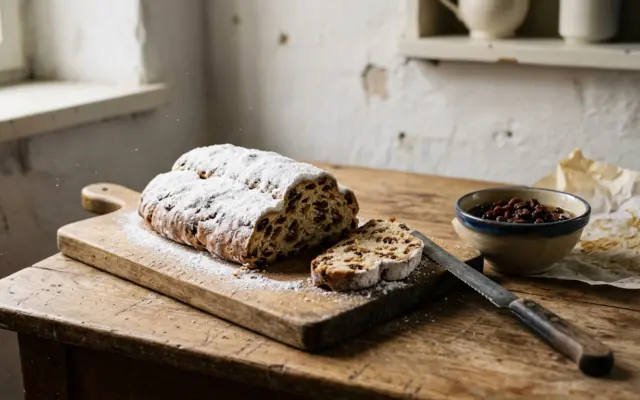 Christstollen backen: warum er wochenlang liegen muss