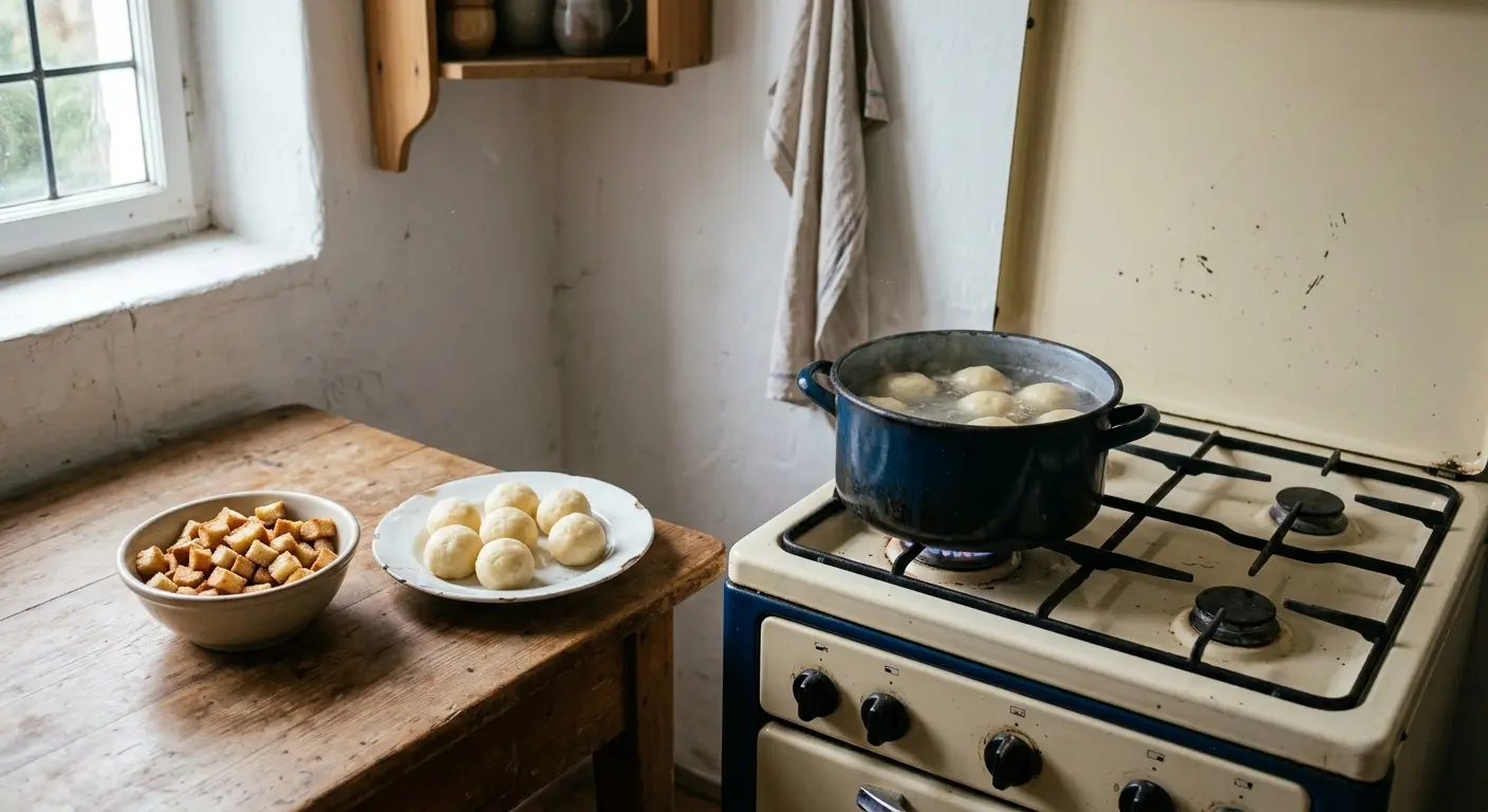 Kartoffelklöße: warum das Wasser nicht kochen darf