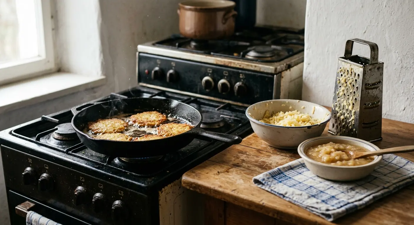 Kartoffelpuffer wie früher – der Trick mit der Stärke