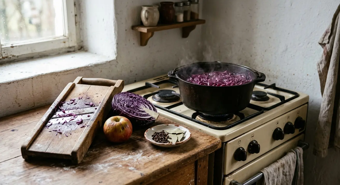 Rotkohl selber machen – warum der Essig früh dazugehört