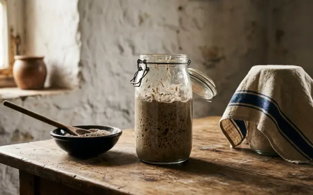 Sauerteig ansetzen: nur Mehl, Wasser und fünf Tage Zeit