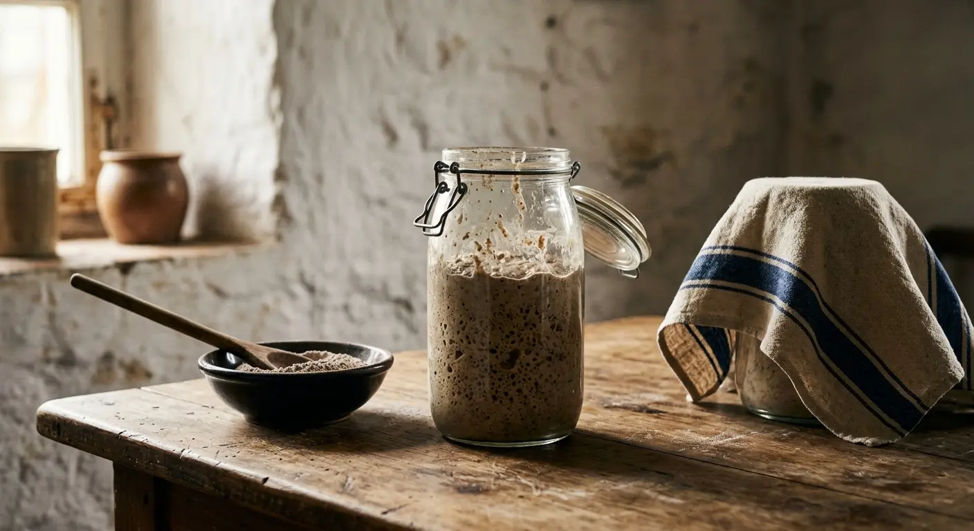 Sauerteig ansetzen: nur Mehl, Wasser und fünf Tage Zeit