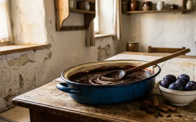Zwetschgenmus im Backofen einkochen – wie früher