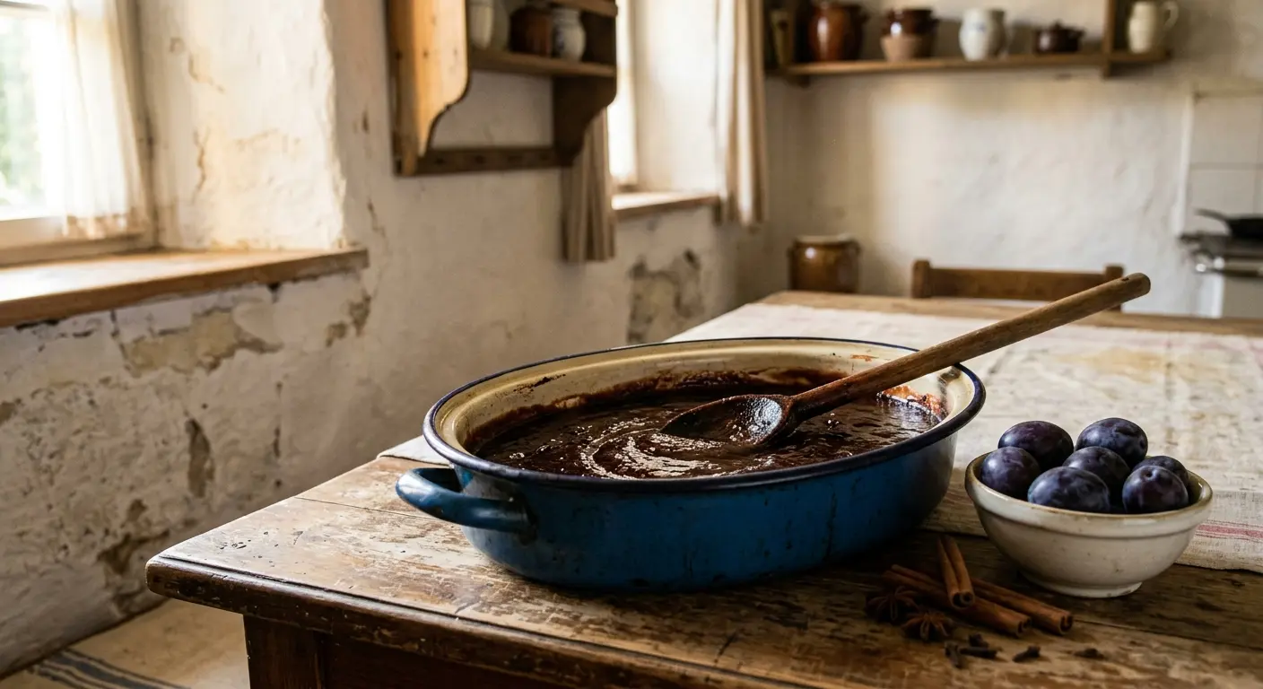 Zwetschgenmus im Backofen einkochen – wie früher