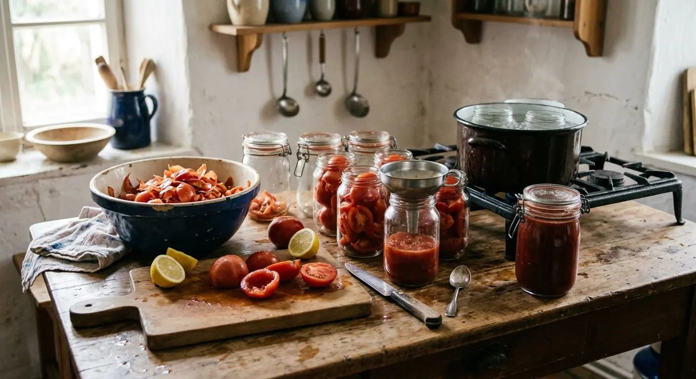 Tomaten einkochen – warum heute Säure ins Glas gehört